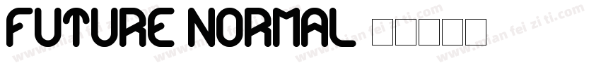 Future Normal字体转换
